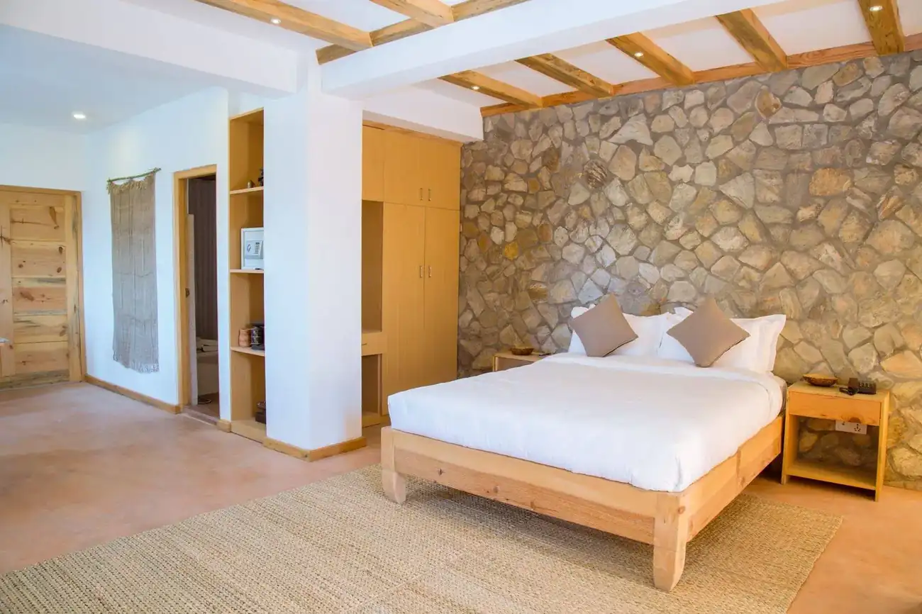 Indsu Home rooftop at sunset